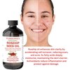 Premium Organic Rosehip Oil, Cold-Pressed & Unrefined, Organic Anti-Aging Face Oil, Reduces Wrinkles, Rich In Vitamin C, Retinol & Fatty Acids, Skin Care Moisturizer, Rosehip Face Oil