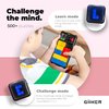 GiiKER Super Slide Puzzle Games, Original 500+ Challenges Brain Teaser Puzzle, Toys for Kids, Travel Games Birthday Gifts Easter Basket Stuffers for Boys Girls, Activities for Road Trips-Baby Pink