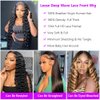 Vemalin 13x4 Loose Deep Wave Lace Front Wigs Human Hair 26inch HD Transparent Lace Front Wigs 180% Density Deep Wave Lace Frontal Wigs for Black Women Loose Deep Wave Wigs Pre Plucked with Baby Hair