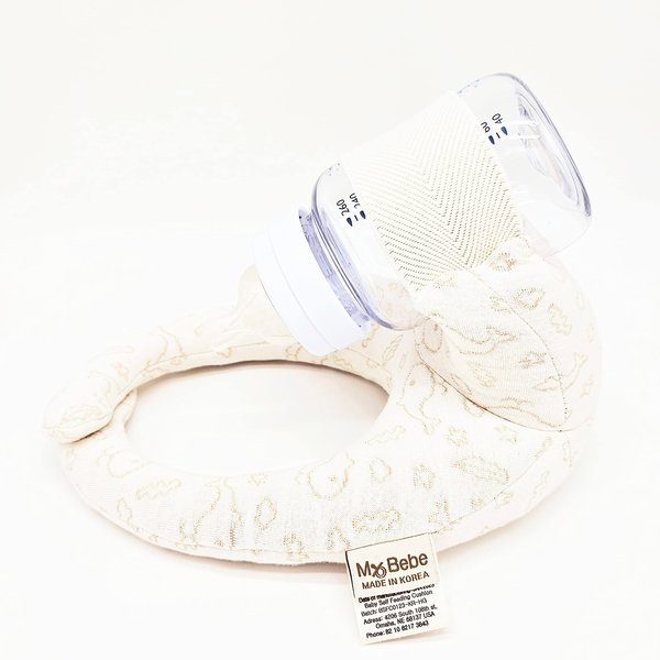 My Bebe Baby Self Feeding Cushion, Baby Self Feeding Pillow, Breast Feeding Pillow, Baby Feeding Bottle Holder, Baby Organic Cotton