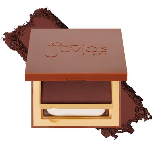 Juvia's Place I am Magic Powder Foundation DD1 Zambia - Compact Pressed Face Makeup Professional Matte Clean Finish Skin Clarity Setting Powdered Blend Fresh Waterproof Blot Mirror Puff Cosmetics