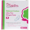 Maxim Cotton Organic Sanitary Pads (1 Pack, Natural Cotton-Wing-Nighttime)