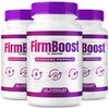 (3 Pack) FirmBoost – Daily Skin Firmness Support Formula with a Clean, Natural Blend Inspired by Collagen | Firm Boost for Smooth Texture, Hydration & Healthy-Looking Skin (180 Capsules)
