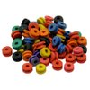 300 Pcs Tattoo Needle Machine Grommets Silicone Double-Sided Grommets Nipples for Tattoo Machine Parts Supplies, Mixed Color