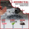 36" Snake Drain Clog Remover - Used as Hair Clog Remover for Sink, Shower, and Bathtub - Dryer Vent Cleaner, and as a Flexible Grabber Tool for Hard to Reach Places - By RAM-PRO