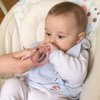 2 packTeething Toys for Babies 0-6,12,18 Months Infant,Silicone Baby Teether, Soothing Pain Relief, Chew Toy for Teething Baby
