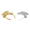 BinaryABC Happy New Year Headband Tiara,2024 New Years Eve Party Supplies,New Years Party Favors,2Pcs