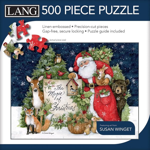 Lang Magic Of Christmas Puzzle - 500 Pc (5039165)