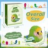 Parrot Micro Building Bricks Kits, Cute Bird Mini Building Blocks Set, Colorful Parrot Toy Educational Creative Model Building, for Girls and Boys Age 8-20, Gift for Christmas, Birthday