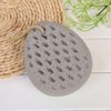 BAIMEI Bath Sponge, Sponge Loofah Body Scrubber, Shower Pouf Cleaning Loofahs Sponge, Shower Use Sponge (Pink Grey)