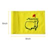COGOLFING Golf Flag, Double-Sided Augusta National Flag, Regulation Tube Flag, Practice Putting Green Flag for Backyard Garden, Double-Sewn 420D Nylon Miniature Pin Flags, 8"L x 6"H, 3-pack