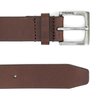 Timberland Men's Classic Leather Jean Belt 1.4 Inches Wide (Big & Tall Available), Brown, 36