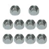 10Pcs Boat Trailer Lug Nuts 1/2-20 Inch, 509 Tire Lugs Wheel Nuts Trailer Wheel Lugs 1/2 20 Open End Lug Nuts for RV Truck Trailer Tire Wheel