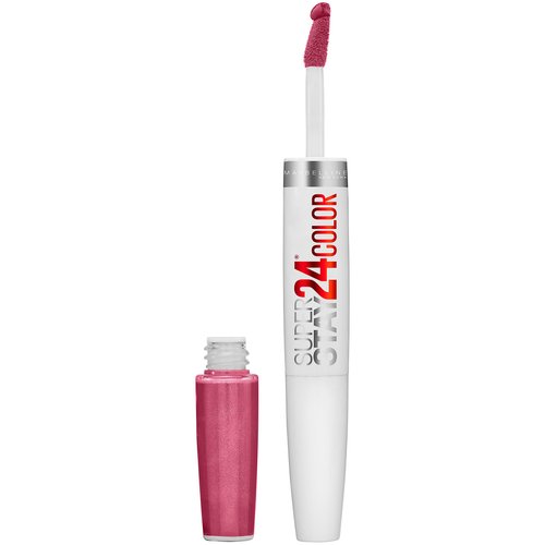 Maybelline SuperStay 24 2-Step Liquid Lipstick Makeup, Infinite Petal, 1 kit