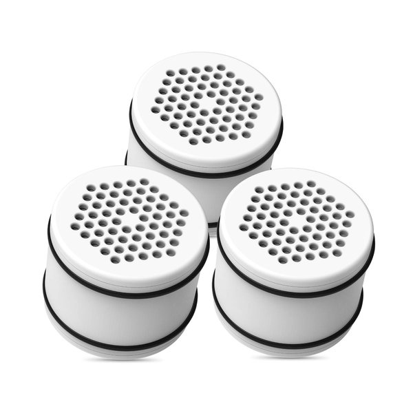 AQUA CREST WHR-140 Shower Filter Replacement Cartridge for Culligan® WHR-140, WSH-C125, ISH-100, HSH-C135, Shower Head Water Filter, with Advanced KDF Filtration Material, Pack of 3