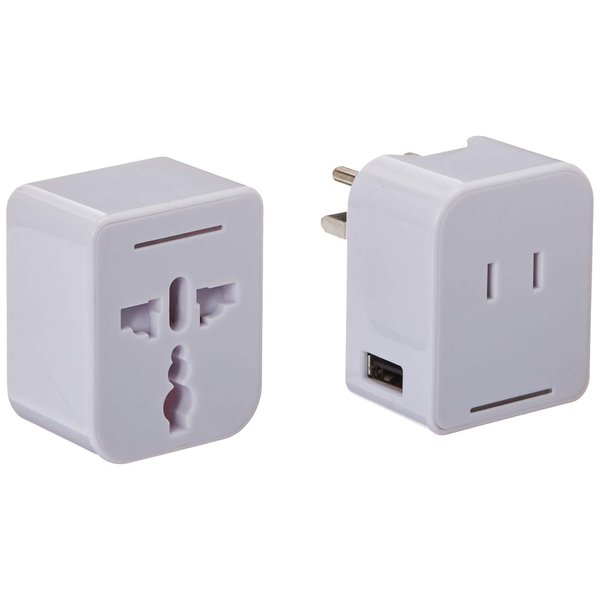 Kikkerland Adaptor Block, Compact USB Outlet