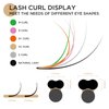 LASHVIEW Eyelash Extensions,Ellipse Flat Eyelash Extensions 0.15mm C Curl 9mm,Mink Black,Individual Lashes,Super Matte Extremely Soft Professional Salon Use