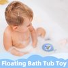 Baby Bath Tub Thermometer for Infant, Bathtub Water Temperature Room Thermometer, Safety Floating Bathing Toy, Newborn Essentials, Gifts for Moms Infant - New Upgraded Waterproof