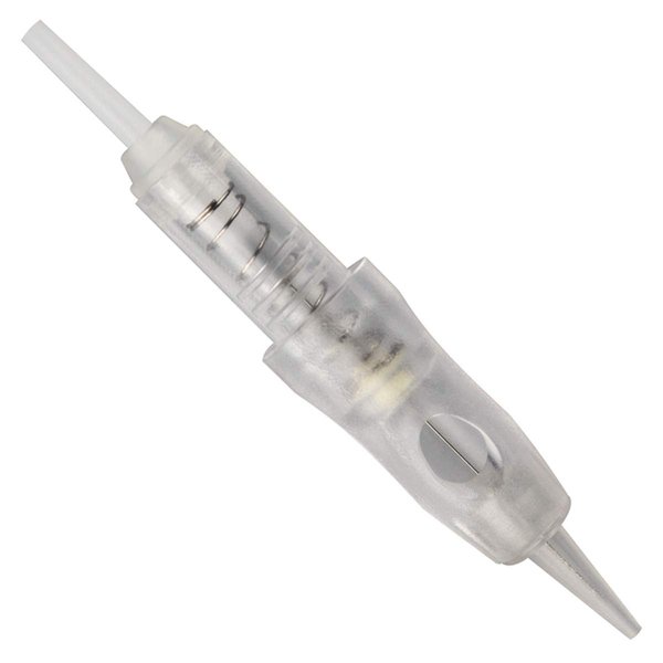 Guapa 50pcs Disposable Tattoo Needles Stainless Steel Sterilized Cartridges Needles for Tattoo Machine Eyebrows Eyeliner Lip Permanent Makeup Machine (0.25mm 1P)