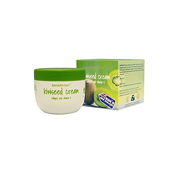 Beauteous Kiwi Seed Oil Face Cream with Kiwifruit Kiwiseed Oil, Collagen and Vitamin E, All Natural Ingredients, 100g