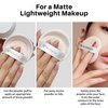 FV Baking Powder, Lightweight Loose Smooth Ivory Setting Powder Highlighter Poreless Longwearing Matte Waterproof Oil Absorb Makeup Powder for Setting with No Flashback 0.35oz(10g)