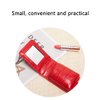 Lipstick Case with Mirror, Portable Makeup Lipstick Case for Outside PU Leather Lipstick Organizer, Mini Bag Travel Cosmetic Pouch Fits 3 Lipsticks Makeup Pouch for Travel (light