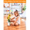 AMSHINE Sunflower Building Block Set, Flower Bouquet with Vase Building Toys, Party Gift Favor for Adults Teens Kids Girls Boys