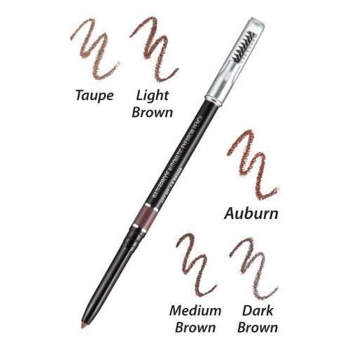 My Secret Cosmetics waterproof Automatic Eyebrow Pencil, Medium Brown MB-302, 1 ea