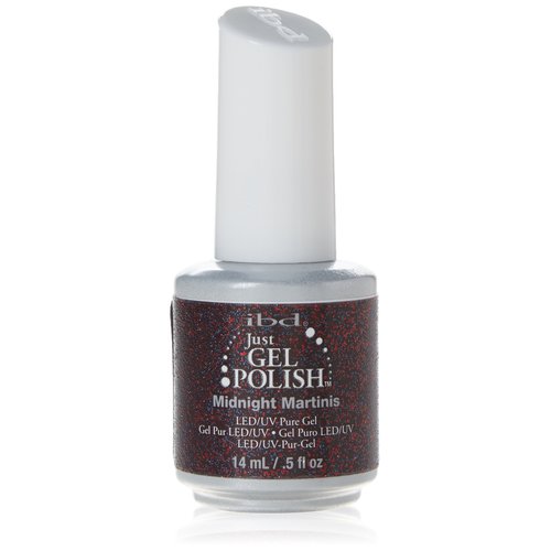 IBD Just Gel Soak Off Purple Nail Polish, Midnight Martinis