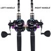 Sougayilang Baitcasting Reels - Colorful Fishing Reel, High Speed Baitcaster with 9+1 Ball Bearings, Gear Ratio 8.0:1, Magnetic Brake System Power Handle Casting Reels -Right Handed-Colorful