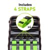 Untethered 4-Pack Luggage Straps | Suitcase Strap, Luggage Strap, Luggage Belt Strap, Luggage Straps for Suitcases TSA Approved, Suitcase Belt Strap, Bag Straps for Luggage. Buckle Straps and Wraps.