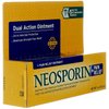 Neosporin + Maximum-Strength Pain Relief Dual Action Ointment, First Aid Topical Antibiotic & Analgesic Ointment for 24-Hour Infection Protection with Bacitracin Zinc & Pramoxine HCl, 1 oz (Pack of 2)