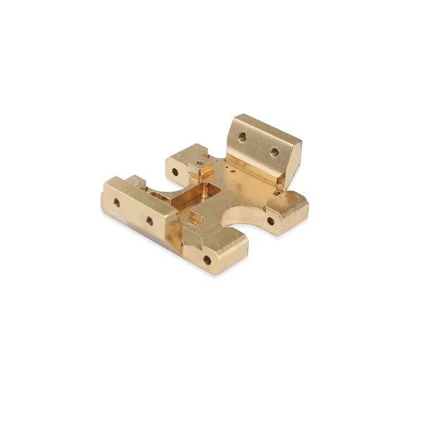 Furitek FCX24 Grasshopper Brass Flat Metal Skid Plate Upgrades Accessories for Remote Control FMS FCX24 - for SCX24 Transmission