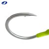 OCEAN CAT Rigged Assist Circle Hooks Dancing Stinger Jigging Slow Fall Fast Picth Jigs Hook Monster Butterfly Spirit Black Mamba for South California Tuna Bass Shark (Black Mamba-5/0, 1 Pack)