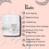Anti Aging Face Moisturizer For Women & Men By Reflectionzz Cosmetics With Hyaluronic acid & Hydrolysed Collagen Oil Free Non Comedogenic Face Cream For Women & Men Dry Skin Face Moisturizer 1.7oz