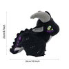 EASELR Wings of Fire Dragon Plush Toy Rainwing Dragon Stuffed Animals Pterosaur Plush Flying Dragon Pillow Plushies Gifts for Fans Kids Boys Girls (Nightwing)