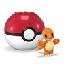 MEGA Pokémon Construction Toy Pokémon Evergreen Charmander Ball for Kids Ages 6 and Up