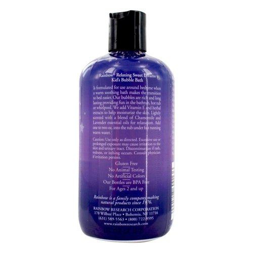 Kids Bubble Bath Sweet Dreams Rainbow Research 12 oz Liquid