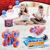 JovialToyz RC Cars Toys for Boys Ages 5-7 Remote Control Stunt Car Outdoor Toy for 3 4 5 6 7 8 9 10 Year Old Boy Girl Easter Gifts 360° Flip 4WD Rechargeable Car for Boys Kids Age 6-12