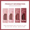 Upgrade Press Lipstick Set,3 Colors Natural Velvet Long Lasting Waterproof Crayon Lip Tint,24 Hour Moisture Smooth Lip Gloss for Women Makeup,Vivid Color (Set D)