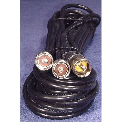 COPHASE COAX for CB Radio Dual Antennas 18 ft per side - Workman CP-18-PL-PL