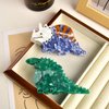 Novelty Dinosaur Hair Clip,Acetate Claw Clips,Hair Clips for Women,Orange