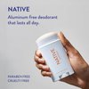 Native Deodorant Contains Naturally Derived Ingredients, 72 Hour Odor Control | Deodorant for Women and Men, Aluminum Free with Baking Soda, Coconut Oil and Shea Butter | 3-Pack