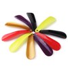 Arroyner 10Pcs Plastic Shoe Horn 6.3" Travel Shoe Horn for Men, Women and Kids Random Color