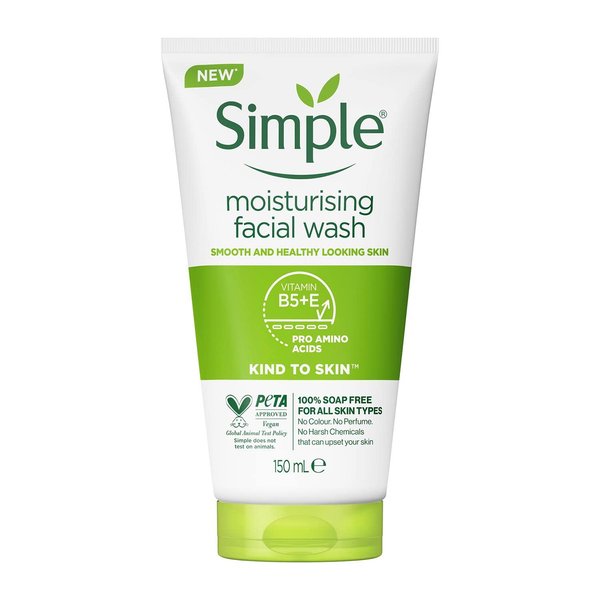 Simple Moistuirising Foaming Facial Wash