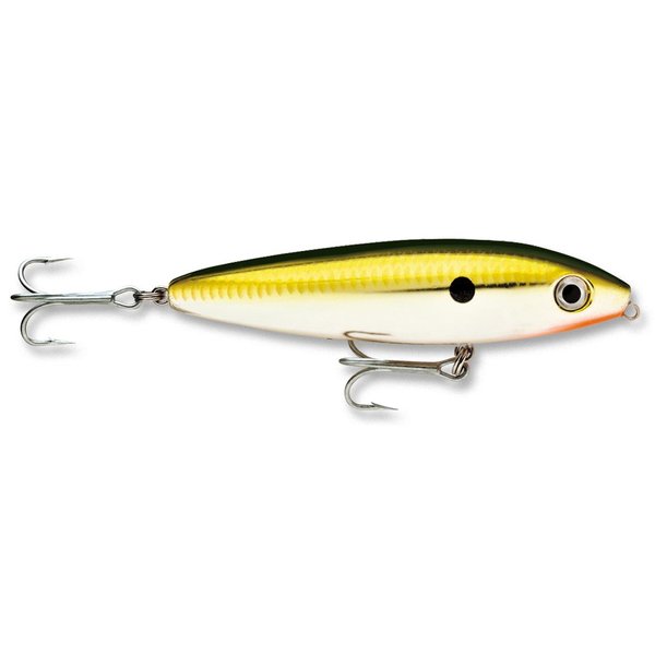 Rapala Saltwater Skitter Walk 11 Fishing lure, 4.375-Inch, Gold Chrome