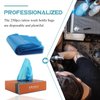 WZPB Tattoo Wash Bottle Bags - 250Pcs Disposable Tattoo Wash Bottle Covers Squeeze Bottle Bags Blue Tattoo Bottle Sleeves for Tattoo Bottles Tattoo Supplies Tattoo Accessories