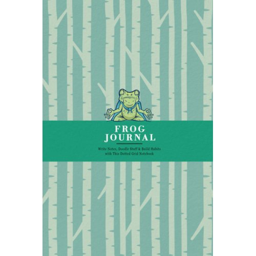 Frog Journal for Animal Lovers: Write Notes, Doodle Stuff & Build Habits with This Dotted Grid Notebook | Meditating Frog