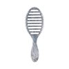 Wet Brush Speed Dry Hair Brush - Silver (Metallic Marble) - Vented Design and Ultra Soft HeatFlex Bristles Are Blow Dry Safe With Ergonomic Handle Manages Tangle and Uncontrollable Hair - Pain-Free
