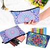 6 Pieces Makeup Bag Toiletry Pouch Waterproof Cosmetic Bag with Zipper Travel Packing Bag 8.7 x 5.3 Inch Small Cosmetic Bag Accessory Organizer for Women and Men (Multicolor Style)